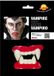 Fiestas Guirca Vampier tanden - volwassenen - kunstgebit - Halloween/Horror thema - Dracula
