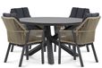 Lifestyle Garden Furniture Lifestyle Verona/Livorno 125 cm dining tuinset 5-delig