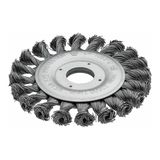 Vigor haakse slijper-borstel (geknoopt, 115 mm, opnamediameter: 22,2 mm) V6804, zilver