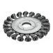 Vigor haakse slijper-borstel (geknoopt, 115 mm, opnamediameter: 22,2 mm) V6804, zilver