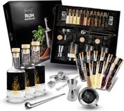 DIBYS Cocktail set - DIY Kit - Kit voor het maken van Rum - incl. Kruiden - incl. Bartending accessoires - Rum set - Cadeau - Geschenkset
