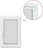 vidaXL - Kelderraam - RISOR - 50 x 100 cm - PVC en Glas