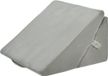 COAST Coussin triangulaire - Mousse résiliente + Réglable - 58 x 50,5 x 36 cm - Gris
