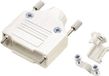 encitech MHDM15-K 6560-0136-02 D-sub behuizing Aantal polen: 15 Volledig metaal 180 ° Zilver 1 stuk(s)