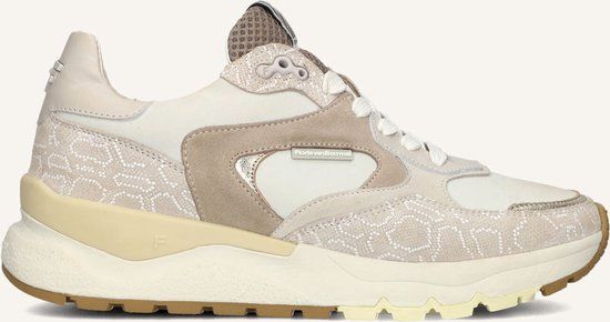 Floris van Bommel Sfw-10164 Treni Sneakers - Textiel - Dames - Beige - Maat 43
