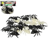 ATOSA Pack spinnen glow in the dark Halloween 20 u