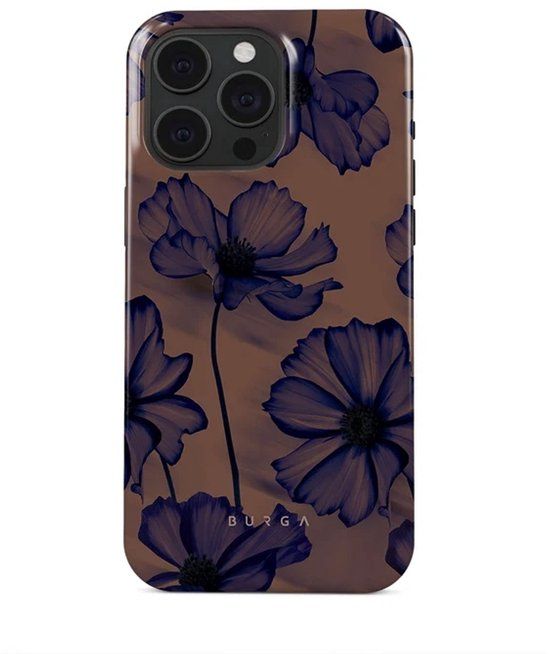 BURGA Telefoonhoesje voor iPhone 15 Pro - MagSafe-compatibel - Schokbestendige Hardcase Hoesje - Velvet Night