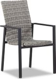 Lifestyle Garden Furniture Lifestyle Upton/Young 92 cm dining tuinset 5-delig Grijs-antraciet