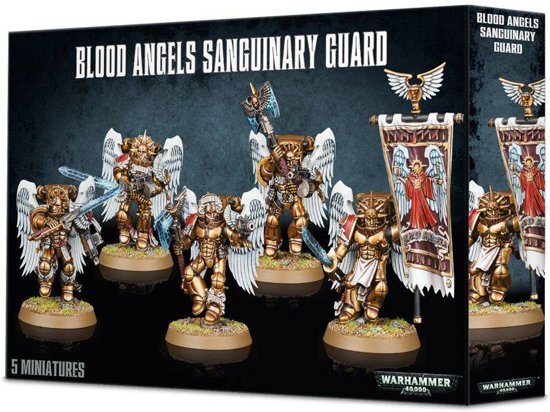 Games Workshop Warhammer 40 000 Imperium Adeptus Astartes Blood Angels: Sanguinary Guard