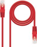 NANOCABLE UTP Category 6 Rigid Network Cable Red 0.25 m