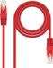 NANOCABLE UTP Category 6 Rigid Network Cable Red 0.25 m