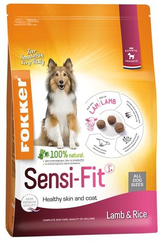 Fokker Dog Sensi-Fit Lam - Hondenvoer - 2.5 kg
