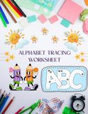 ABC Alphabet Tracing Workbook for Kids Ages 3-5