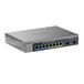 NETGEAR 8-poorts Multi-Gig PoE Ethernet Smart Managed Switch (MS110TXUP)
