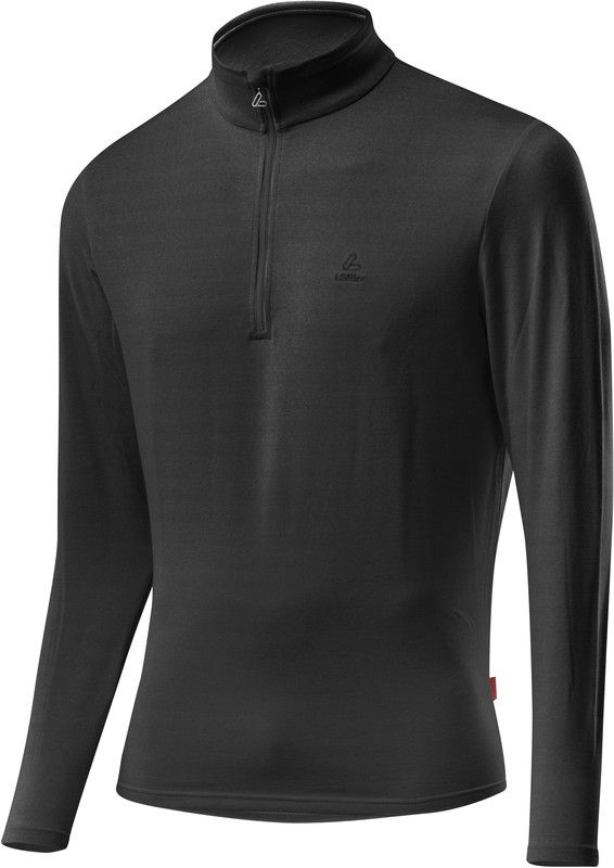 Löffler Basic CF Transtex Zip-Sweater with Stand-Up Collar Men, black EU 48 | S 2019