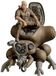 GoodSmile Company Ghost in the Shell PLAMAX minimum factory Plastic Model Kit - Batou with Fuchikoma