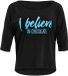 Winshape Shirt met ¾-mouwen Ultra Light met glitter opdruk MCS001