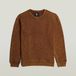 G-Star Washed R Sw Heren Sweater Potting Soil Smokey Gd XXL