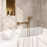 Brauer Gold Carving Thermostatische Inbouw Badkraan