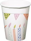 Folat Bekers (papier) Eco Party 250 ml - 10 stuks