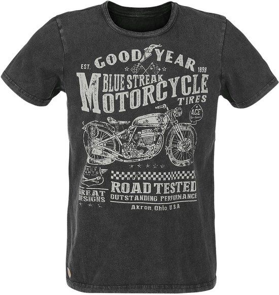 GoodYear Shelburne Heren T-shirt - zwart - L