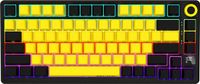 Lorgar Pro Serie - Draadloos Gaming Toetsenbord - 75% Mechanisch - Zwart/Geel - US Layout