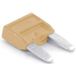 TRU COMPONENTS 8551236 Ministeekzekering (auto) 5 A Lichtbruin 1 stuk(s)