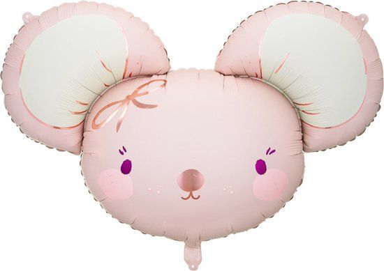 Party-Decoration Partydeco Folieballon Mouse (96 cm)