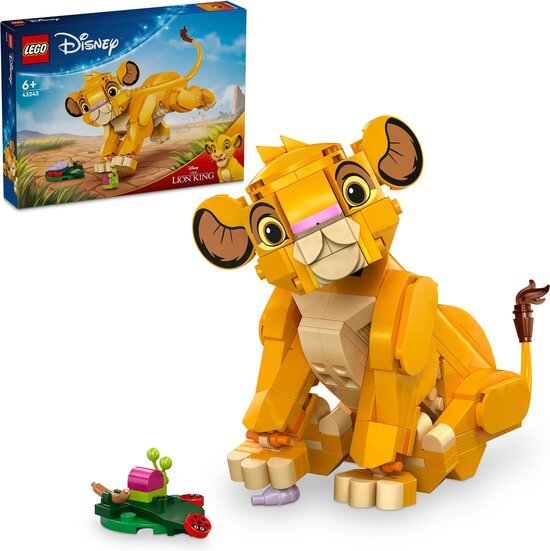 LEGO Disney Simba de Leeuwenkoning als welp 43243