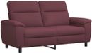 vidaXL Sofa Violet Tissu 178 x 90 x 95 cm