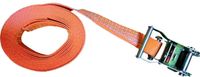 Target Ladungssicherung 90607 Spanband Trekkracht (lc) vastbinden (enkel/direct): 1000 daN (l x b) 8 m x 35 mm Ratelinrichting EN 12195