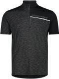 CMP Half-zip trui Zwart Polyester Gemeleerd Herfst/Winter 2025 Mannen Fietsen