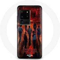 Maniacase Hoesje voor Samsung Galaxy S20 Ultra Stranger Things Poster Crew Fan Art Seizoen 4