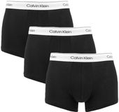 Calvin Klein Heren Modern Cotton 3P Boxer Trunks Zwart XXL