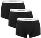 Calvin Klein Heren Modern Cotton 3P Boxer Trunks Zwart XXL