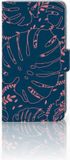 B2Ctelecom Book Case Apple iPhone XR - Palm Leaves