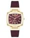 Nine West Polshorloge voor dames, Rood, Modern of eigentijds