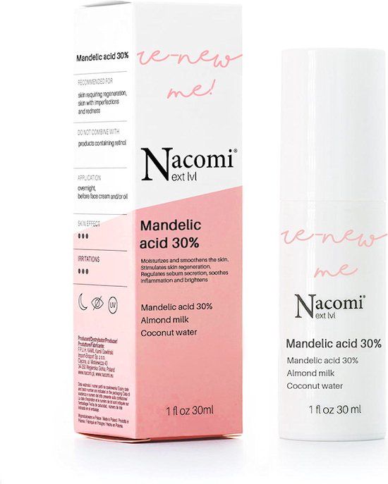 Nacomi NXT Peeling Serum Met Amandelzuur 30% 30ml