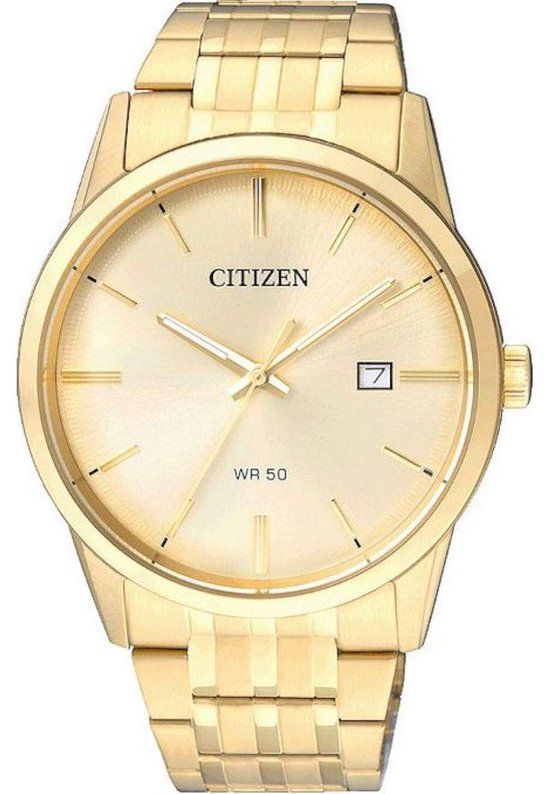 Citizen BI5002-57P Heren Horloge - Goudkleurig - 39 mm - Staal - Analoog