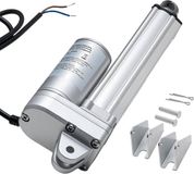 VEVOR 12V Lineaire Actuator, 101,6mm IP65 Waterdichte Lineaire Motor, 3000 N Lineaire Actuator, 5mm/s Lineaire Actuatoren met Montagebeugels voor Zonnevolgers, Industriële Machines, Deuropeners