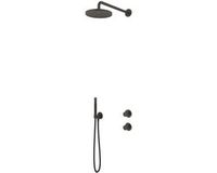 Hotbath Cobber IBS7009 inbouw regendoucheset thermostatisch met 2-weg stop-omstel