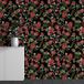 Papier peint panoramique motif fleurs 195 cm x 122 cm