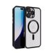 Coverzs hard case met camera cover geschikt voor iPhone 14 Pro (zwart)