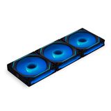 Lian Li Uni Fan SL-INF 120 RGB Triple Pack - Black
