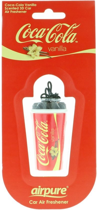 Carclean.com Coca-Cola Air Freshener - Vanilla