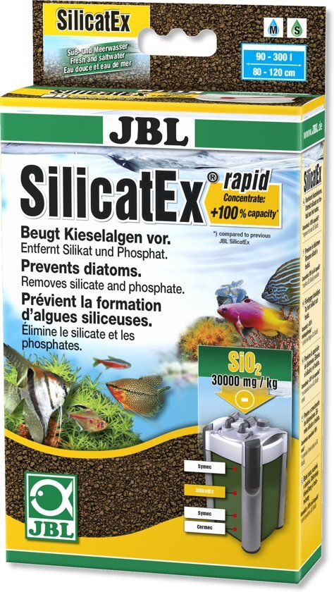 JBL Dier SilicatEx rapid verwijdert silicaat en fosfaat bruin