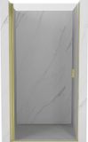 Mexen Mist-B porte de douche pivotante 90, transparent, or brossé