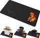Famanu – Grand tapis de grill résistant au feu 100 x 150 cm