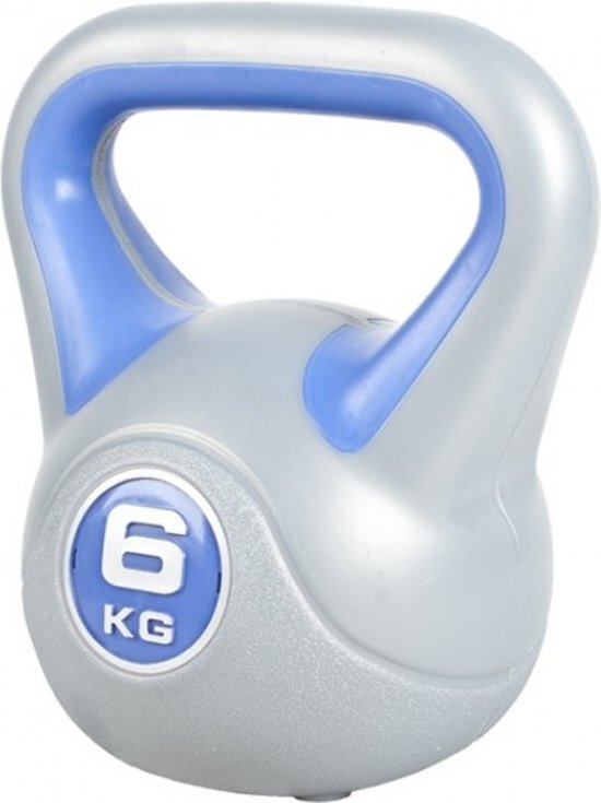 Gorilla Sports Kettlebell 6 kg Kunststof Trendy