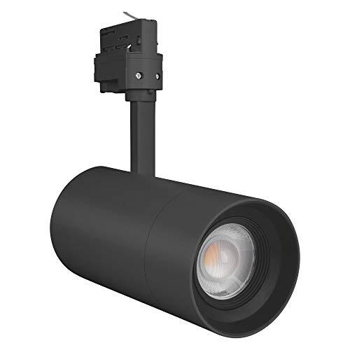 Ledvance Armatuur: voor montagerail, TRACKLIGHT SPOT ZOOM DIM / 25 W, 100…240 V, Koel wit, 4000 K, body materiaal: aluminum, IP20